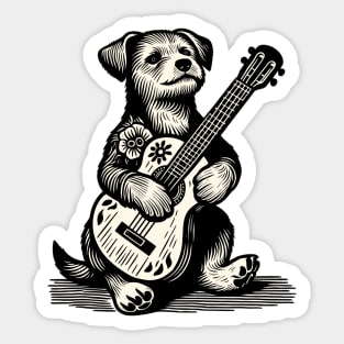 Classical Canine Harmony Sticker